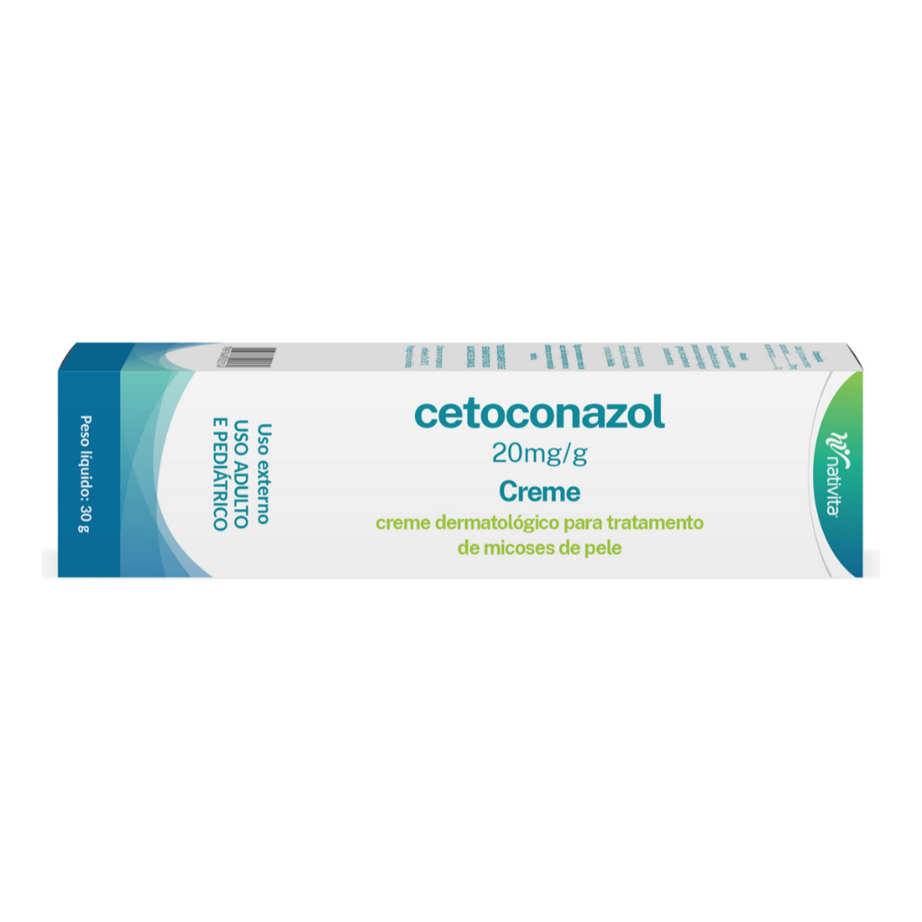 Cetoconazol Creme 20mg 30g Nativita ( Ou Laboratório Disponivel)