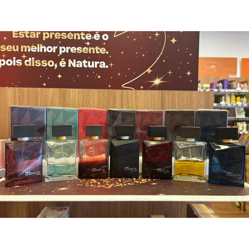 Perfume Natura Essencial Masculino 100ml Deo Parfum Original Exclusivo Tradicional Oud Supreme Ato