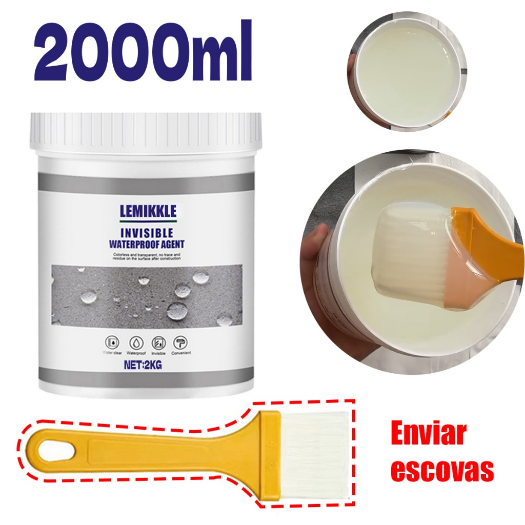 invisível Impermeável 300/500/1000ml Reparação profissional de vários problemas de vazamento de água da casa