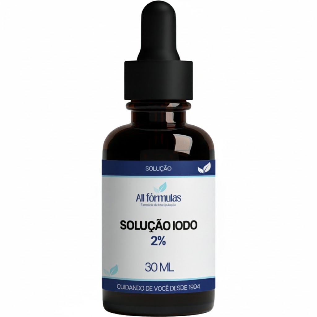 Solução De Iodo 2% - 30 ML