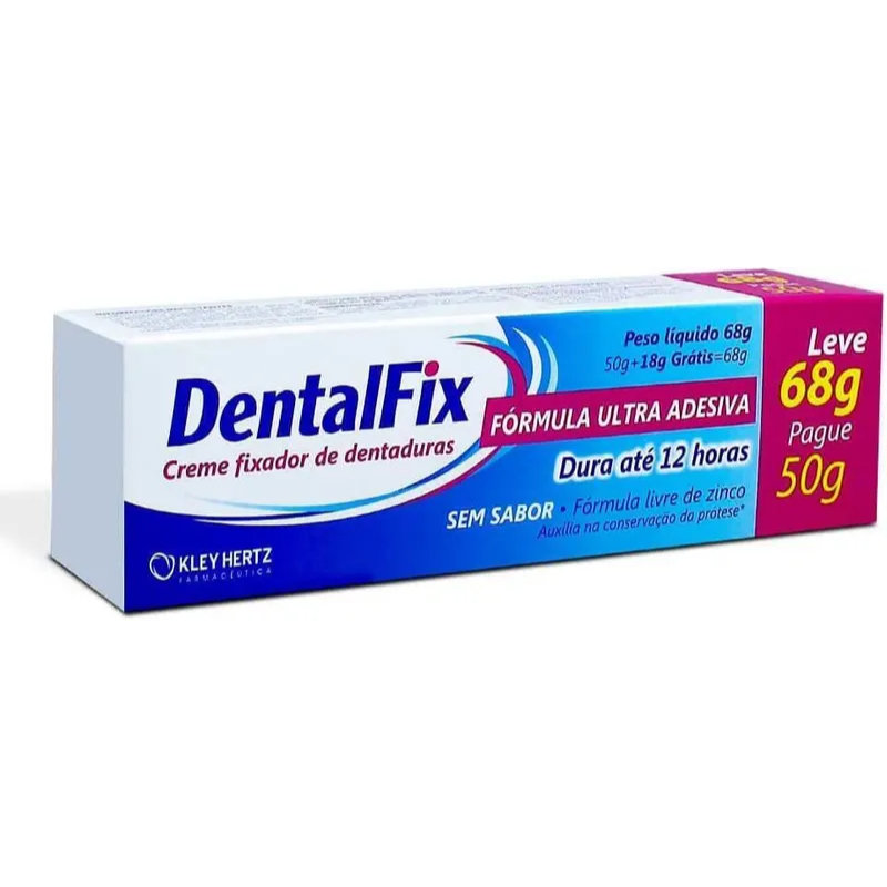 Dentalfix Creme Fixador de Dentaduras 68g