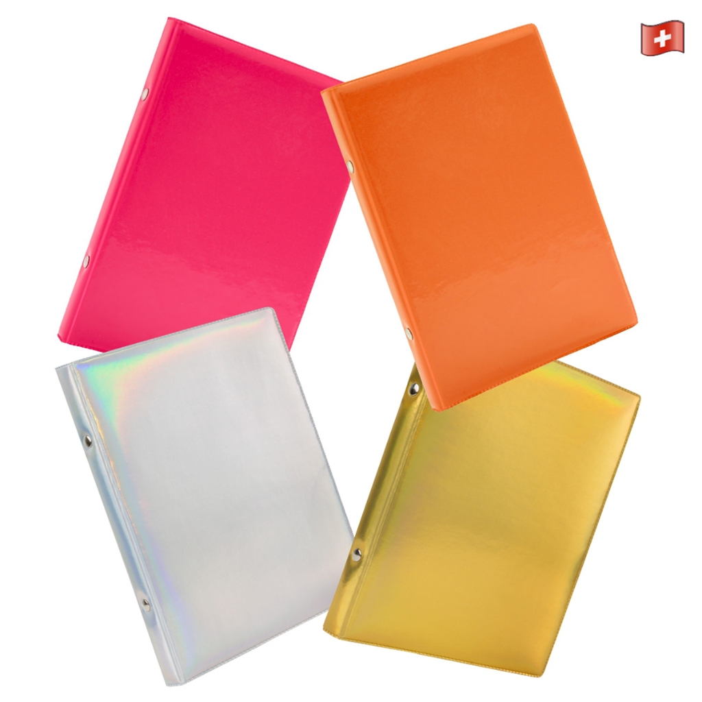ÁLBUM PORTA FOTOS 10X15 PARA 120 FOTOS CAPAS TRANÇADAS HOLOGRÁFICAS MANTA NEON