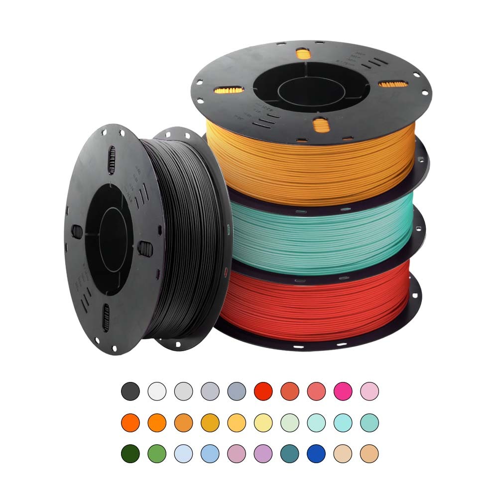 Filamento Flashforge para Impressão 3D  PLA Lite - Cores Vibrantes e Alta performance 1Kg