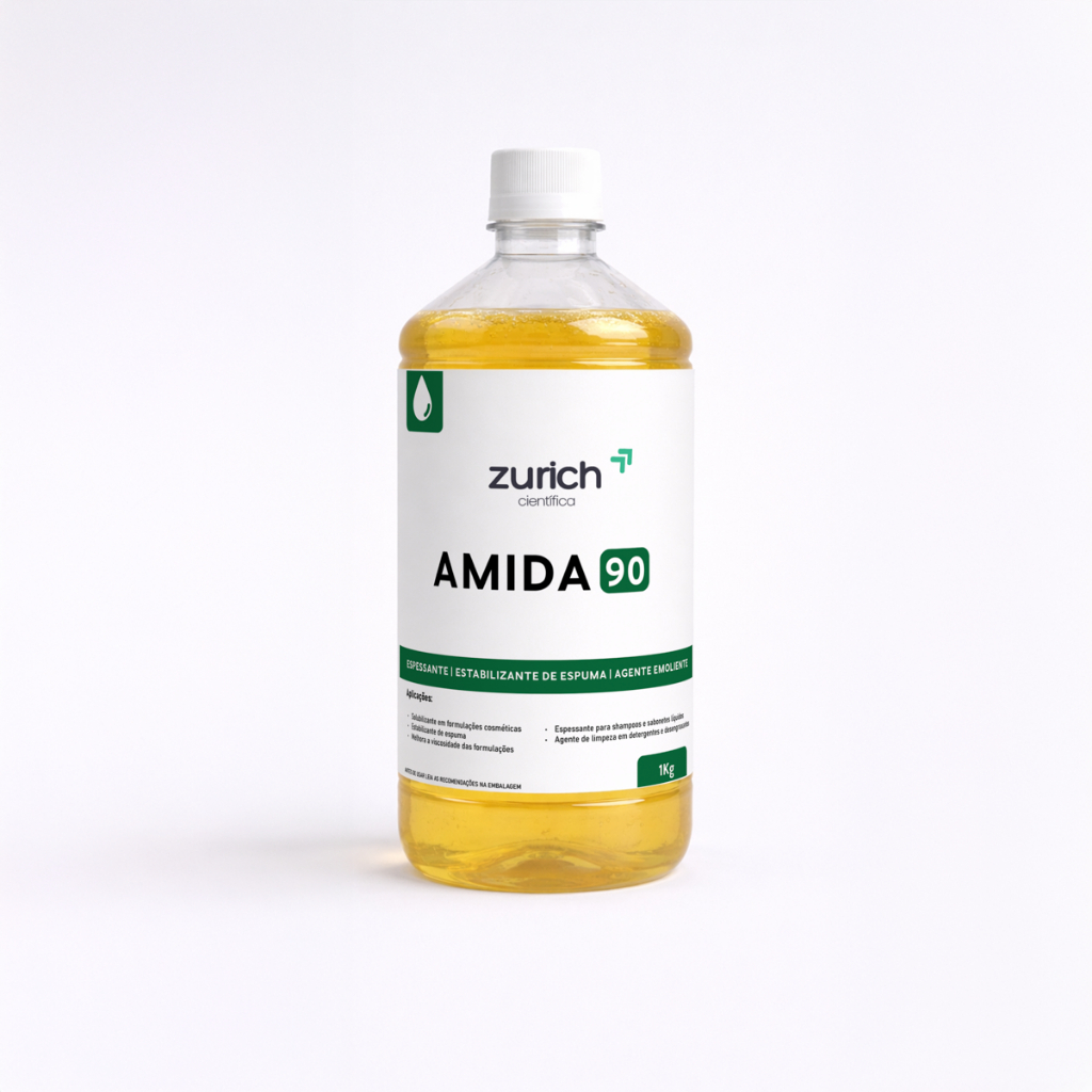 Amida 90 – 1L - Espessante e Estabilizante de Espuma para Shampoo, Sabonete e outros cosméticos - 1L