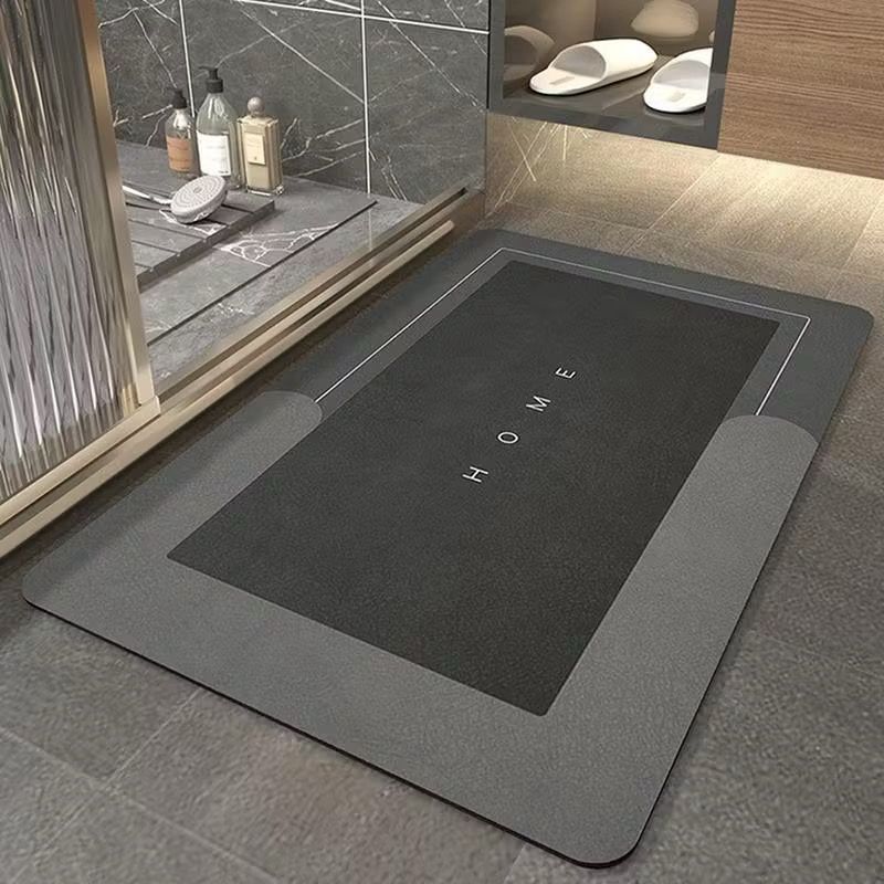 Tapete Antiderrapante de Banheiro Super Absorvente,Tapete Absorvente Antiderrapante Para Banheiro/Porta De Entrada