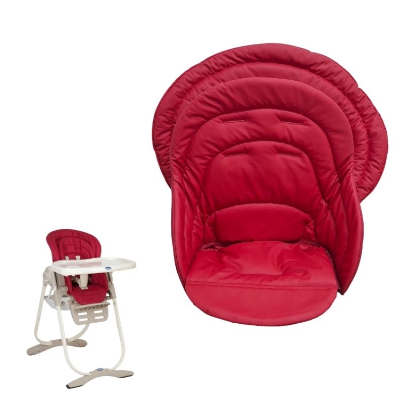 Estofado Cadeira Polly Magic Red Chicco