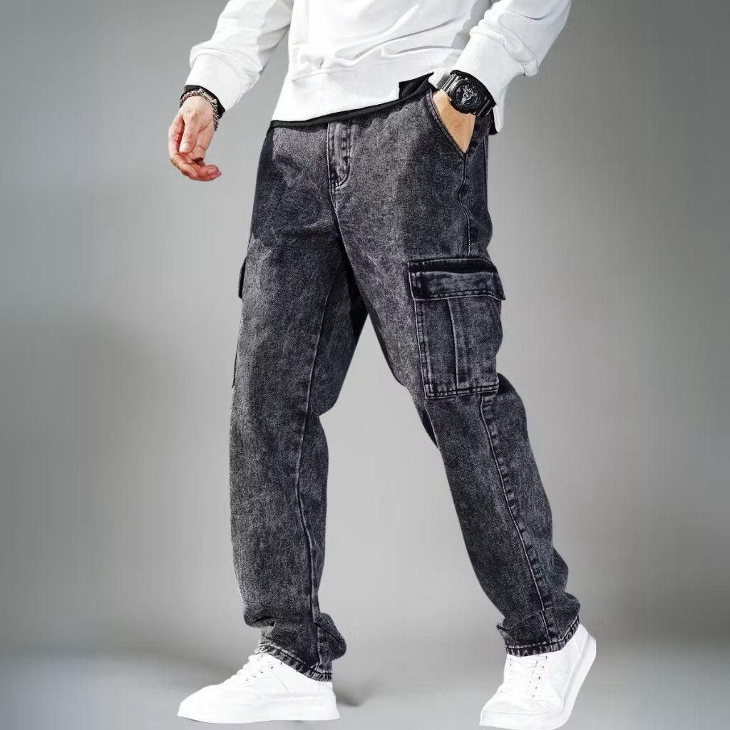 Calça cargo  Grafite  jeans masculina estilo Grafite skatista original promoção Fim de ano envio ate em 4h NF