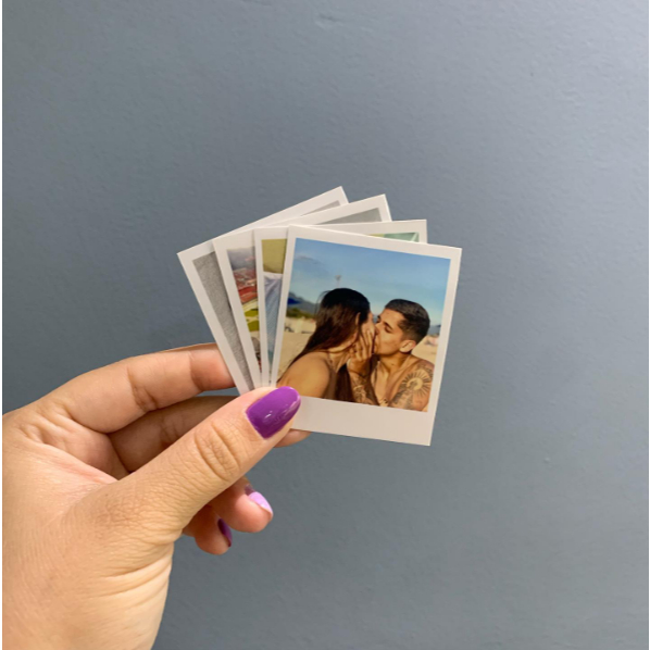 Mini Foto personalizada - Alta Qualidade - Cabe na Capinha de celular