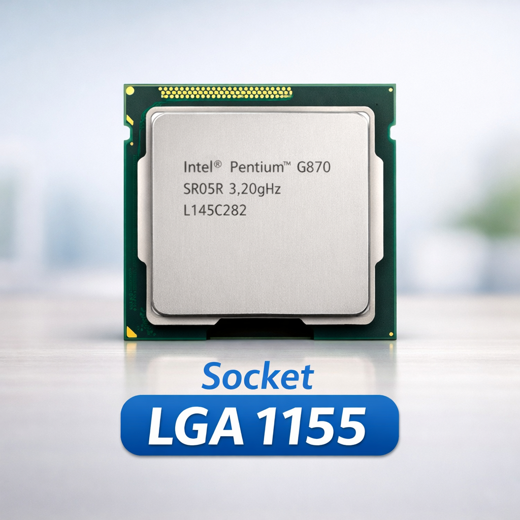 Kit 4x Processadores Intel Pentium G870 3.10GHz LGA 1155  Processador Intel 2a geração