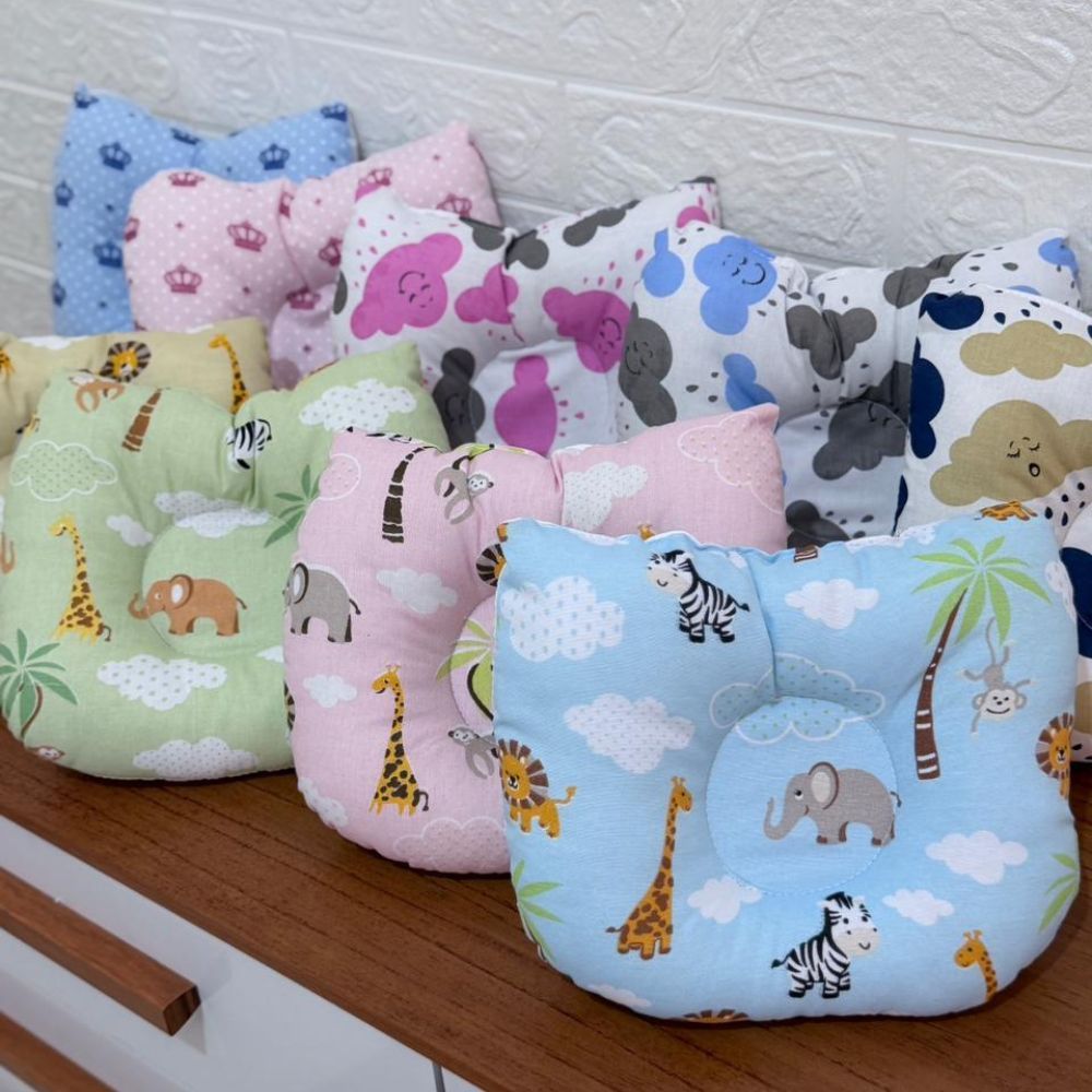 Travesseiro Anatômico para Bebê Estampado
