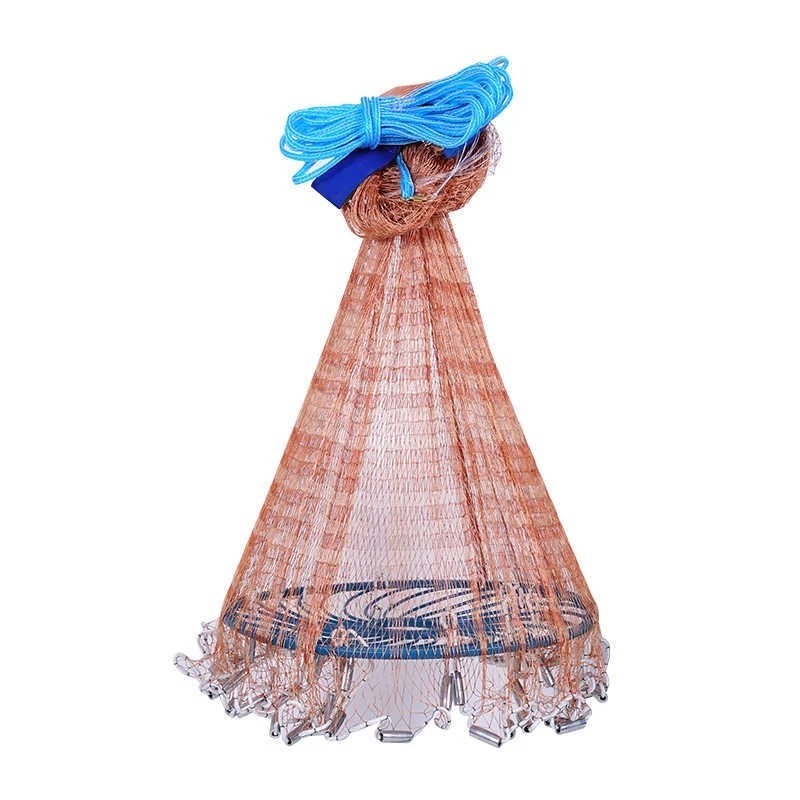 Tarrafa De Nylon / multifilamento Com Disco Resistente