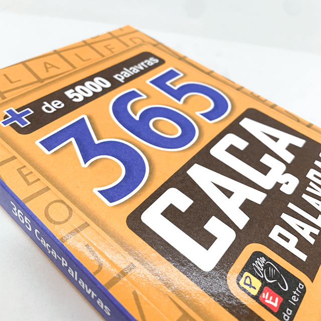 LIVRO 365 CAÇA PALAVRAS + 5000 PALAVRAS