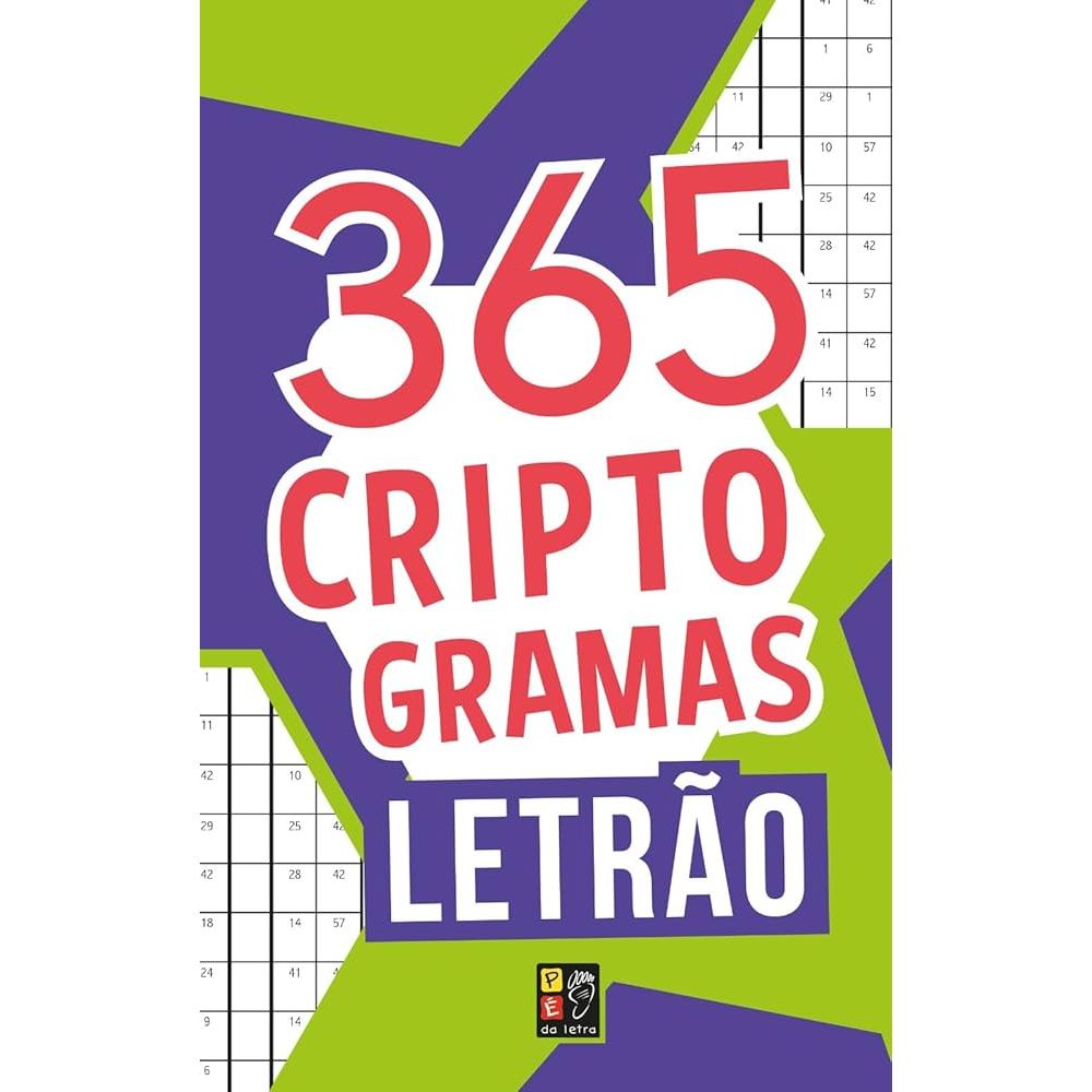 LIVRO 365 CRIPTOGRAMAS LETRÃO
