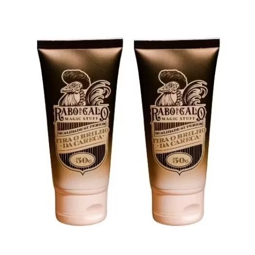 Tira brilho da careca - 02 unidades - Magic Stuff 50g Rabo de Galo