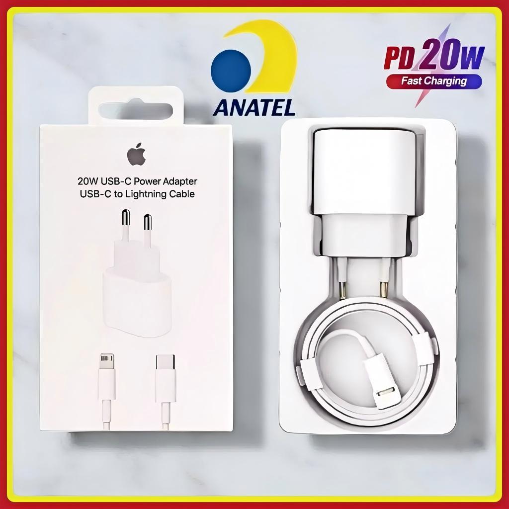 Carregador de iPhone com Cabo USB-C 20W