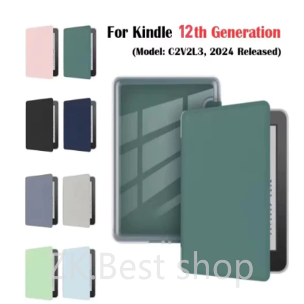 Capa Case Acrílico Magnética e Pelicula Para Kindle 11ª Geração 2022 C2V2L3 K6 RS23CV (2024) 6 Polegadas