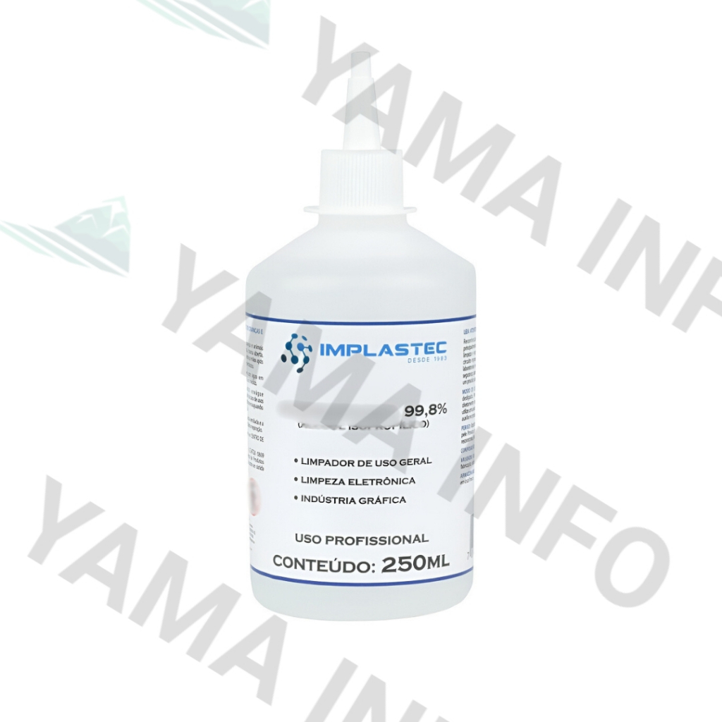 Limpador Isoprop Ideal para limpeza de placas e circuitos