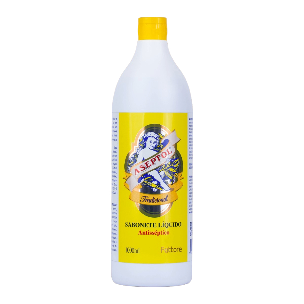 Sabonete Aseptol Original - Antibacteriano - Antisséptico - Antifúngico