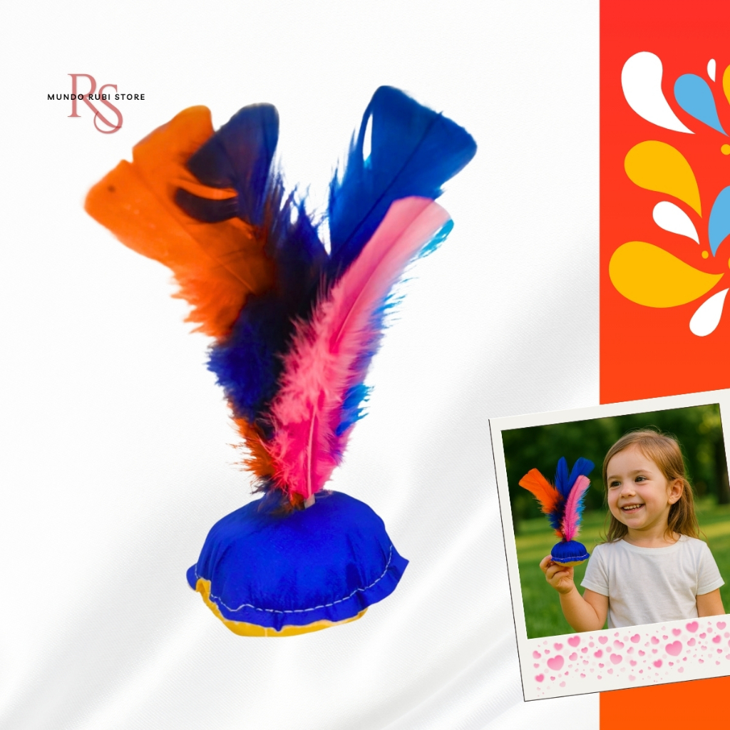 5 a 25 Peteca Infantil Prendas Festa Junina Brinquedo Lembrancinhas Aniversário Cores Diversas Top