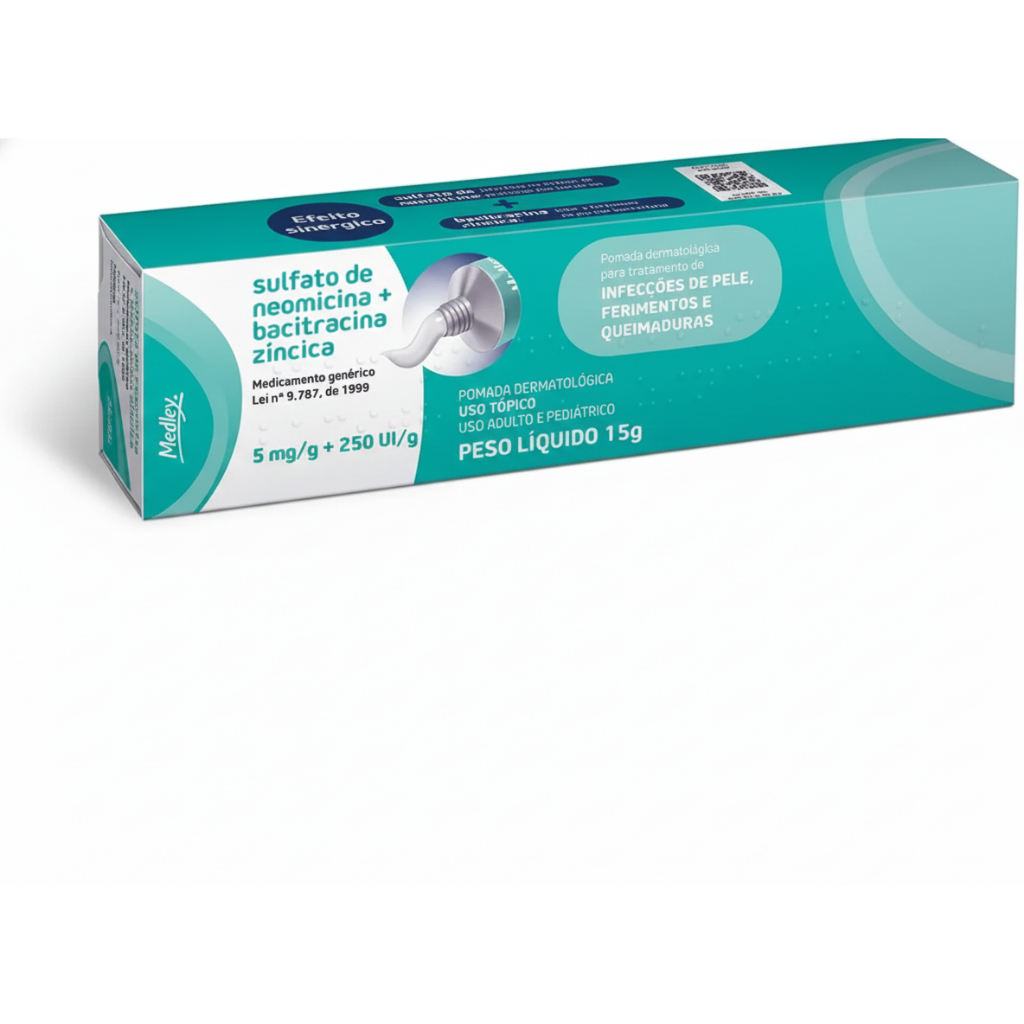 SULFATO NEOMICINA + BACITRACINA 50G MED