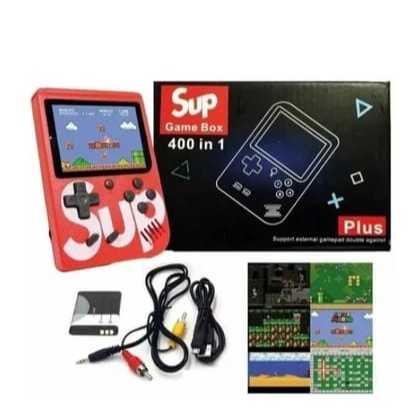 Mini Vídeo Game Nintendo Vídeo Portátil 400 Jogos Sup Retrô Clássicos Antigos Anos 80