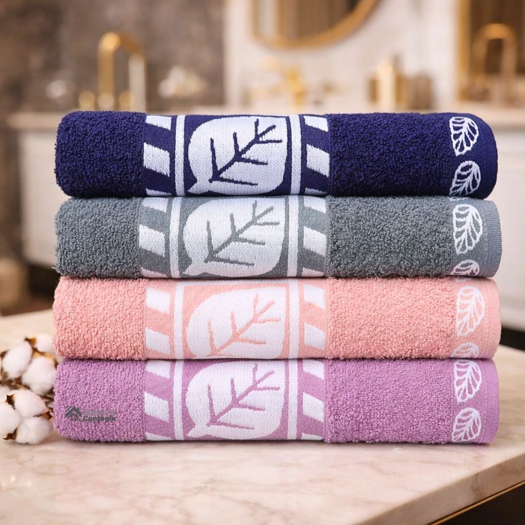 Kit 4 Toalha de banho Grande  Gigante 100% algodão Luxo Linha Premium  Alta absorção 1,35x75 cm