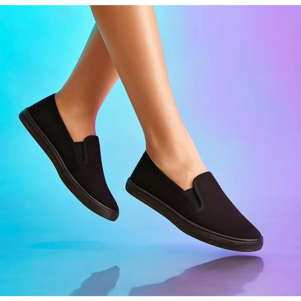 Sapatilha Slip On Feminina Calce Fácil Confortável do 34 ao 39