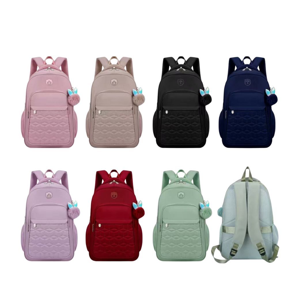 Mochila Feminina Escolar Casual Grande – Várias Cores
