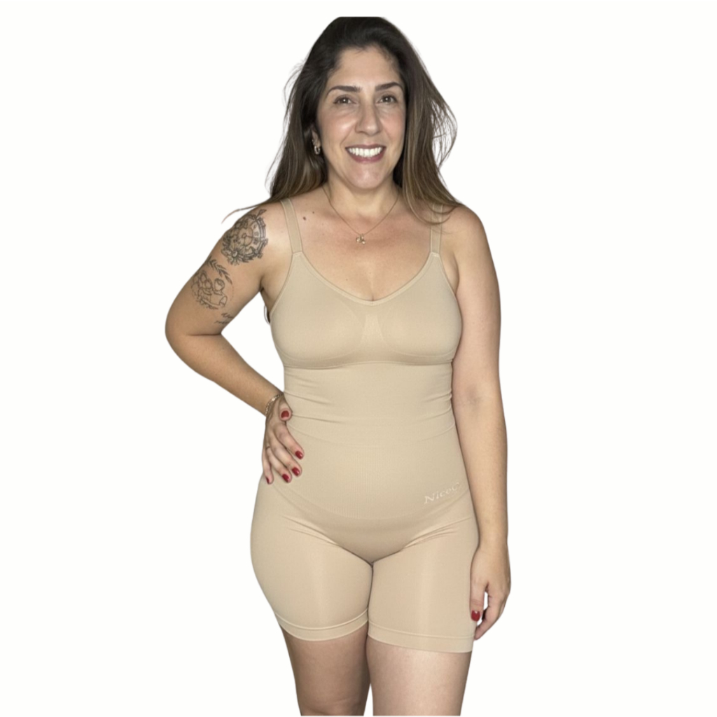 Cinta MACAQUINHO Modeladora Com Bojo e Sem Bojo com abertura