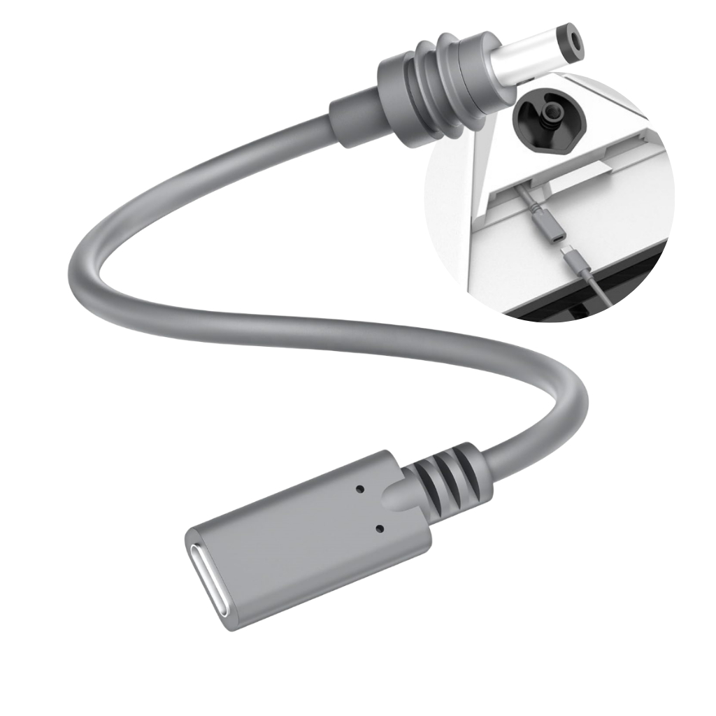 Adaptador Cabo USB-C Para DC Starlink Mini PD 100W Alimentação Energia Powerbank À Prova Dágua