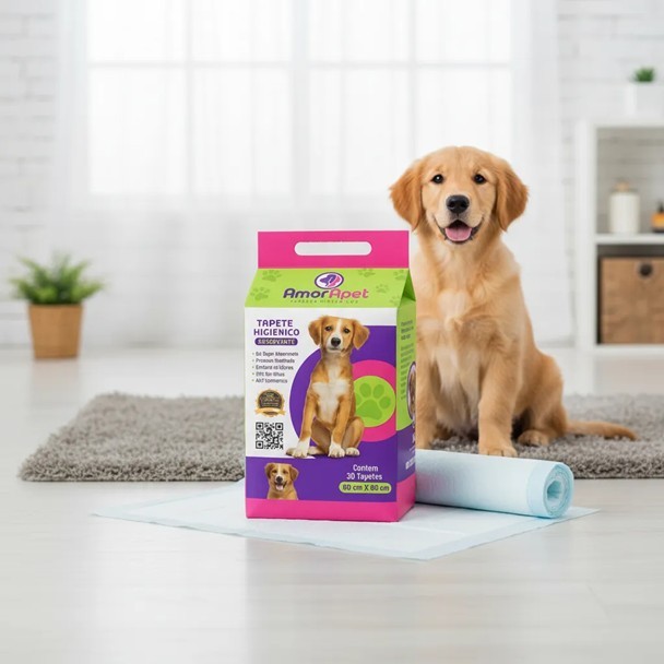 Tapete Higiênico Super Premium Para Cachorro 30 Unidades