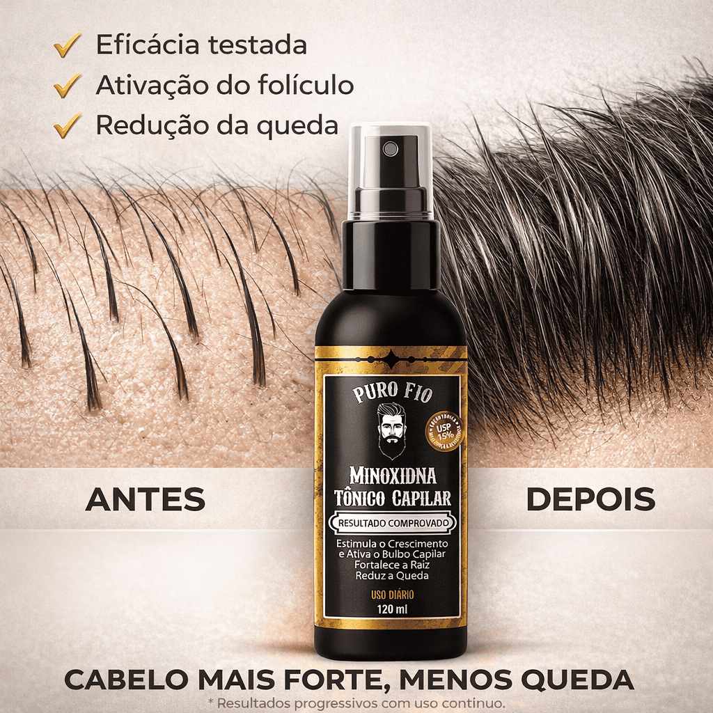 Kits 2x PRO BARBER Tônico Capilar antiqueda 2 unidades 120ml Crescimento Cabelo Barba Bigode Sobrancelha Envio Imediato