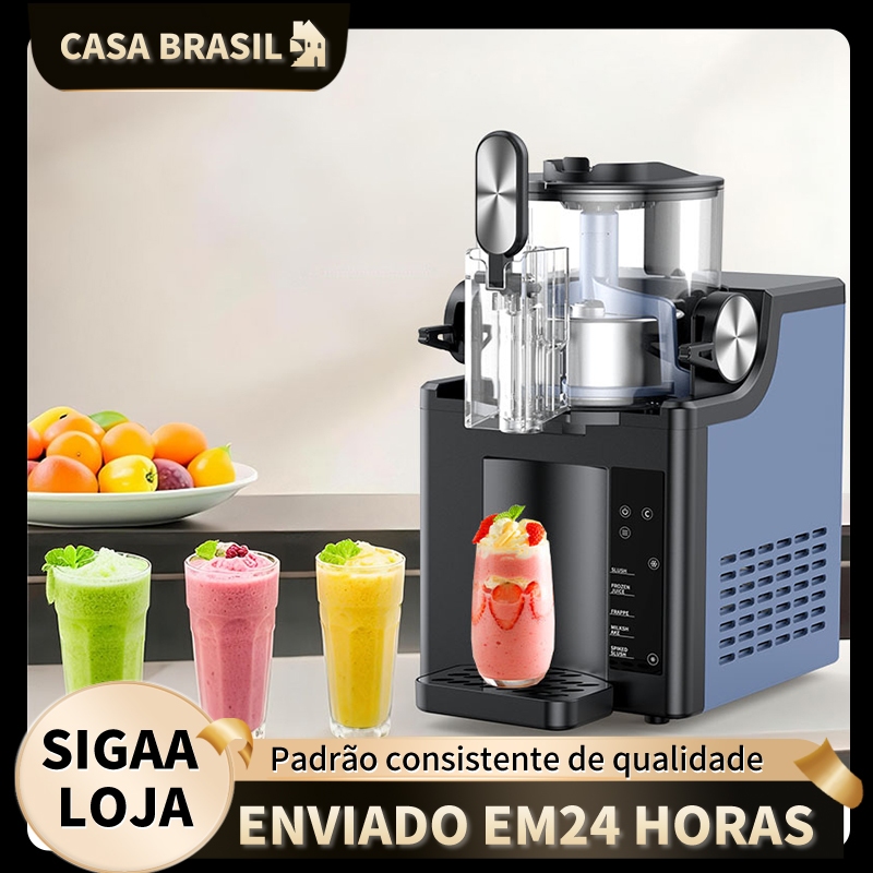 Máquina de sorvetes e smoothies - 320 watts, adequada para bebidas alcoólicas e milkshakes
