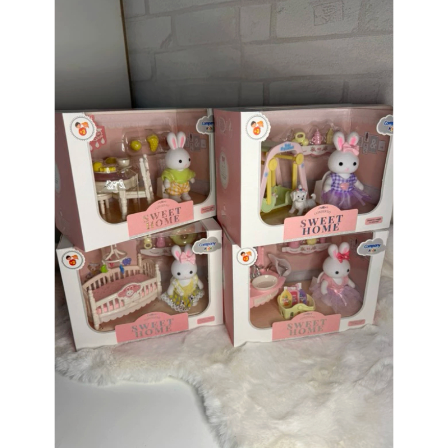 Playset Sweet Home Casinha De Coelhos Company Kids/ envio aleatorio