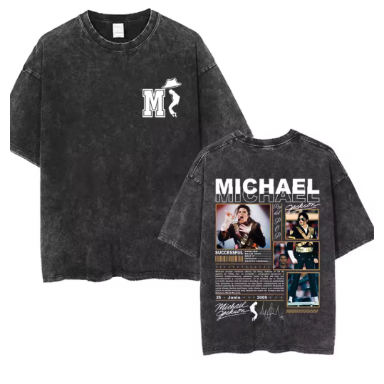 Camiseta Homenagem Michael Jackson | Estilo Urbano | Algodão Unissex