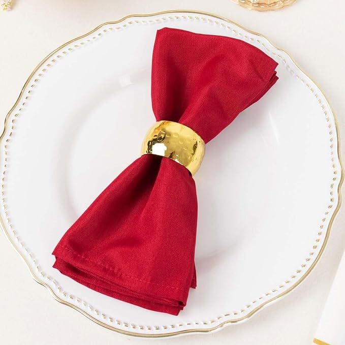 Kit 10 Guardanapo De Tecido 35x35 Para Mesa Posta Casamento Buffet Eventos
