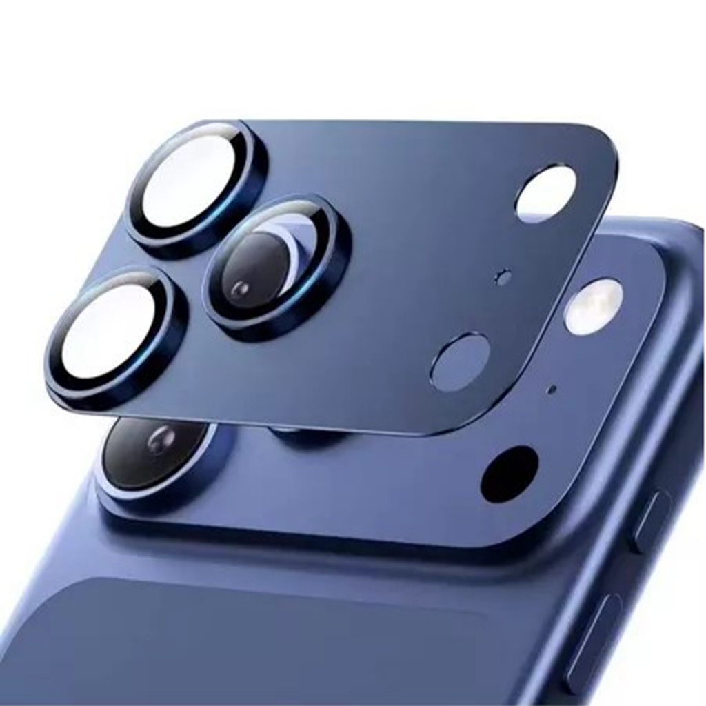 Película de Câmera Metal Armadura para iPhone 17 PRO / 17 PRO MAX Alta Qualidade e Proteção Contra Danos e Arranhões