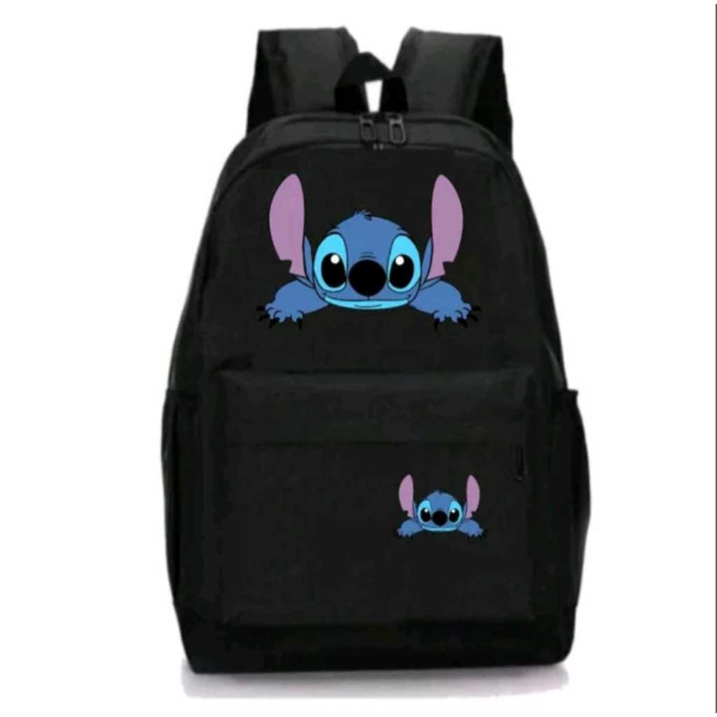 Mochila Unissex Espaçosa com Bolso Lateral Grande Reforçada