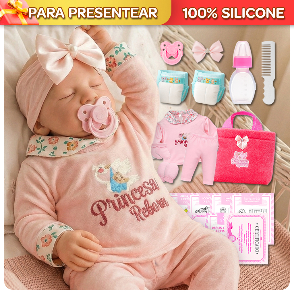 Boneca Bebê Reborn Realista Promoção Envio Imediato
