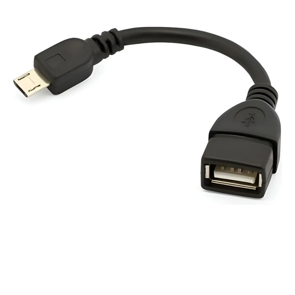 Cabo Otg Usb V8 Para Celular Android Pen Drive Teclado Mouse