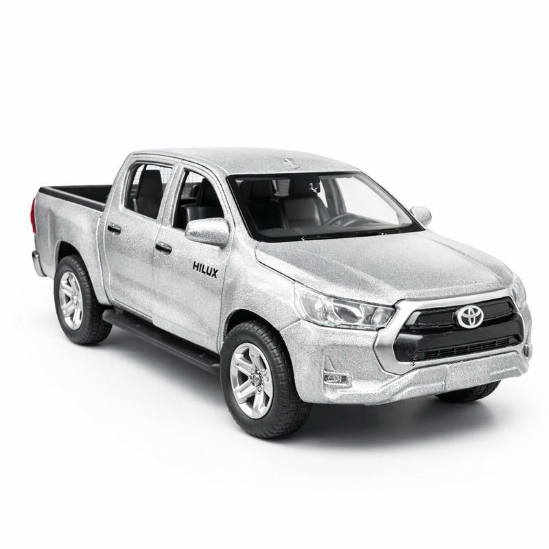Miniatura Carro Toyota Hilux em Metal 1:36