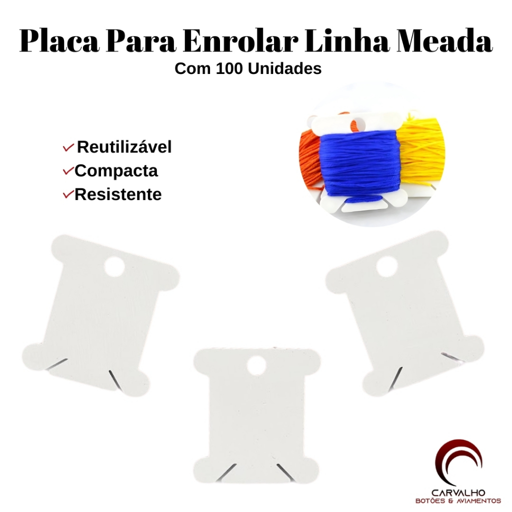 Placas De Enrolar Linhas Meadas Com 100 Unidades Plaquinhas Para Meadas Envio Rapido Linhas Meadas