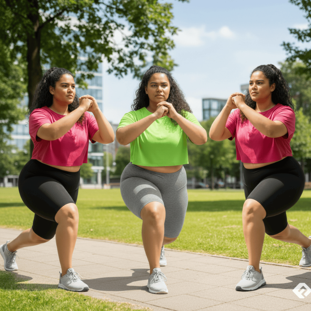 Kit 3 Bermuda Legging Feminino Plus Size Cintura Alta Meia Coxa Ciclista Short Academia Fitness Yoga