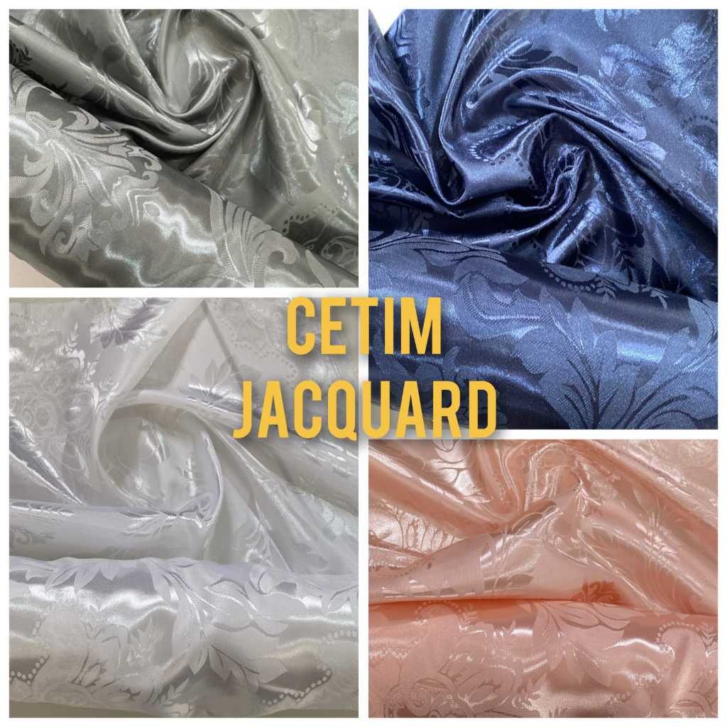 5 metros de tecido cetim jacquard jacar jakar decoracao 5 mts comp. x 1,50mt larg.
