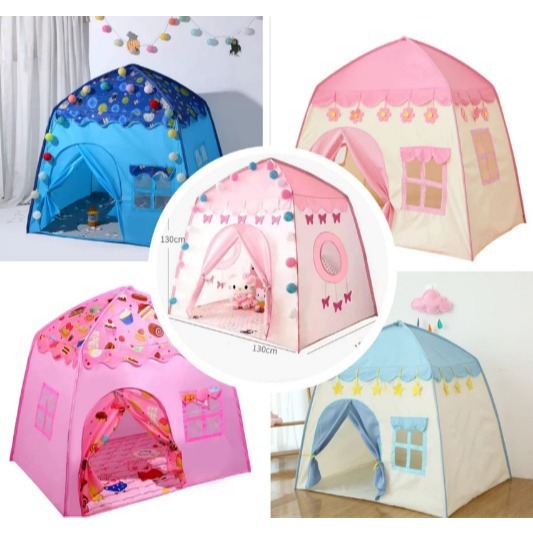 Barraca Tenda menina cabana casa menino Infantil Dobrável Menor Preço com/sem luz promocao