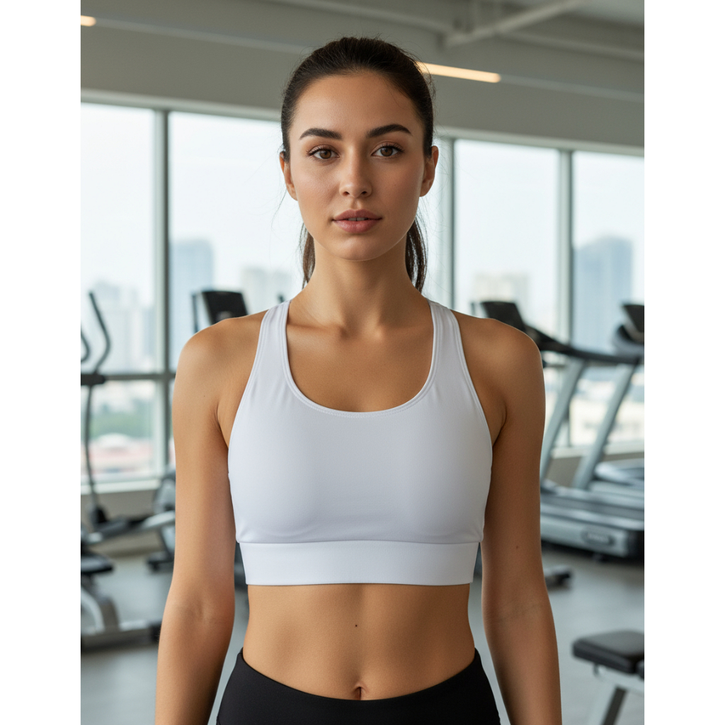 Top Academia Fitness Feminino Treino Casual Esportes