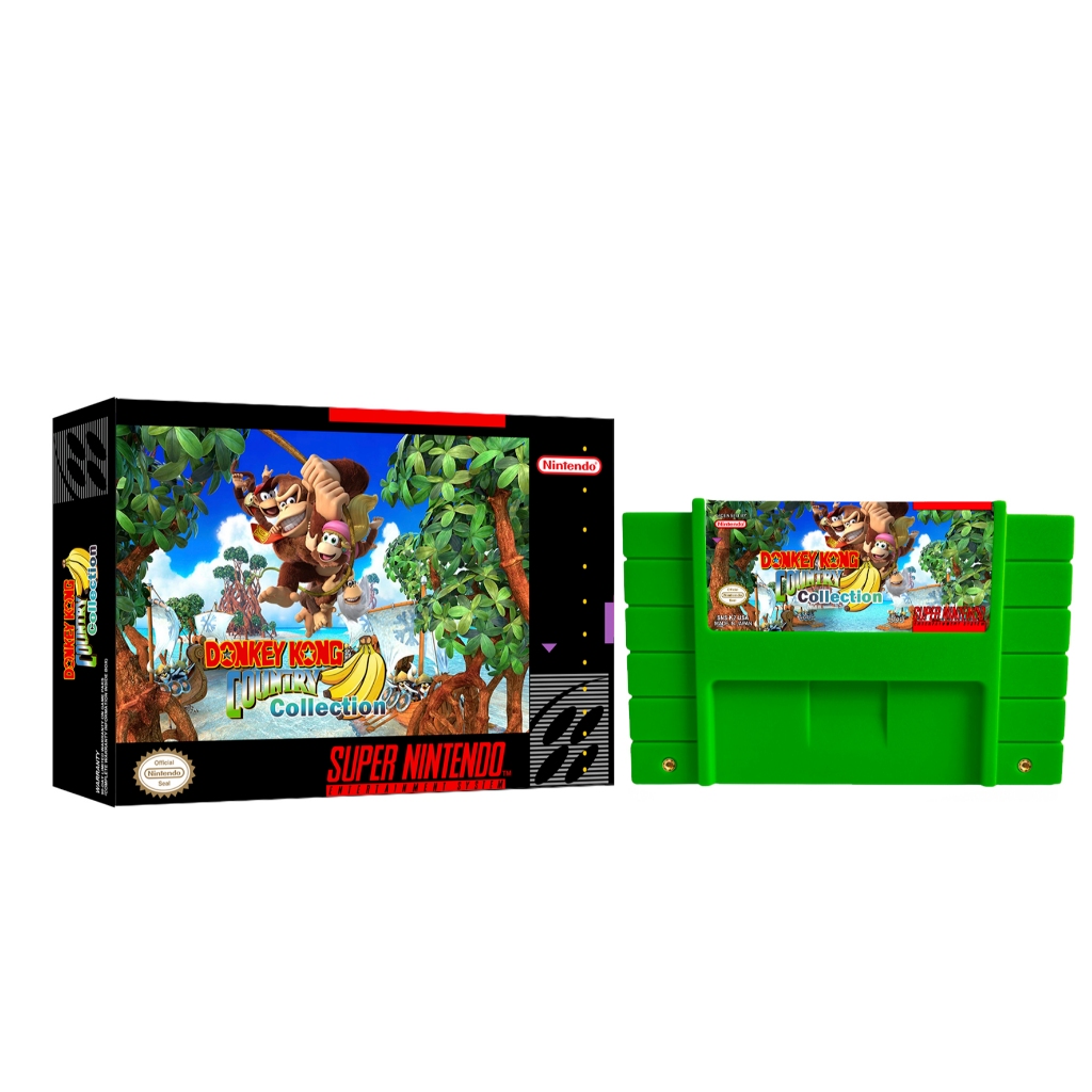 Coletanea Donkey Kong para super nintendo 3 jogos em 1