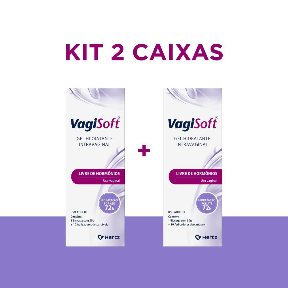 Kit 2 VagiSoft Gel Hidratante 30g