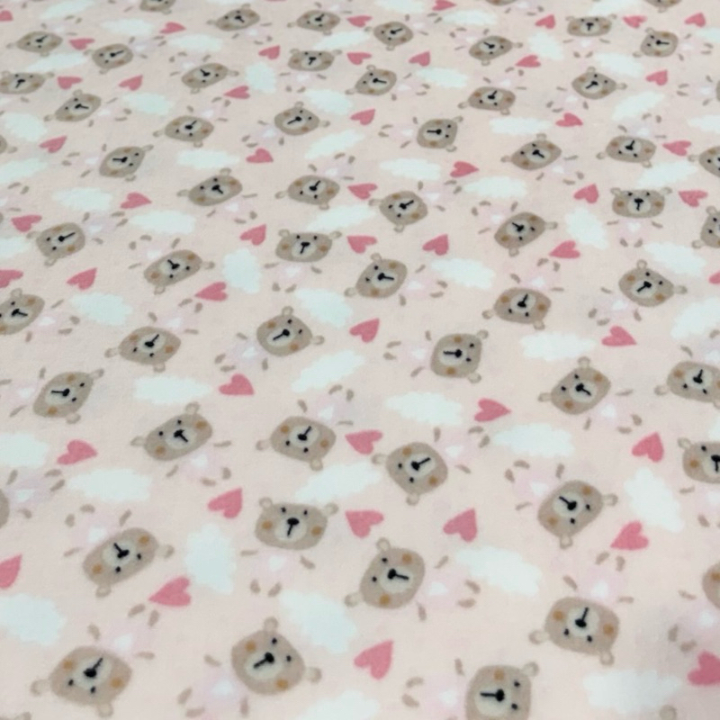 Tecido Fleece Premium 1,00x1,60 MT - Estampas Para Menina