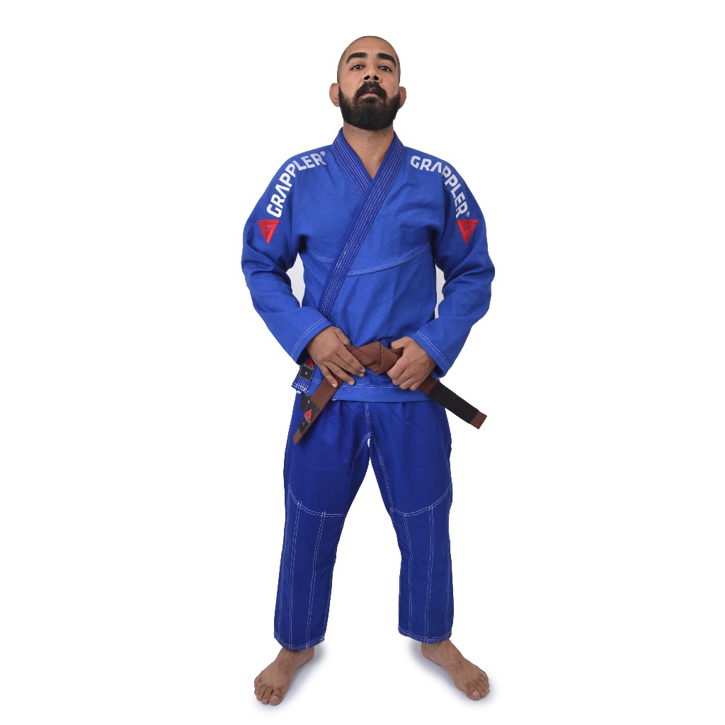 Kimono Grappler Pro Trançado com calça ripstop + Faixa